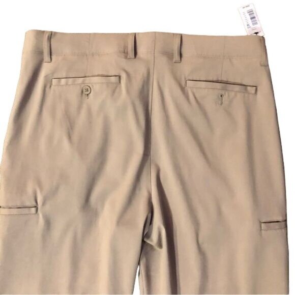 Roundtree Yorke Tan Pants Mens 38x34 NEW Classic Fit Cargo - Picture 4 of 15